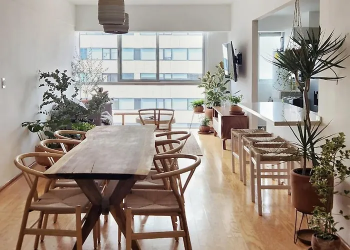 Apartamento Skyline Views 2br 2ba Pool Grill & Rooftop Polanco *