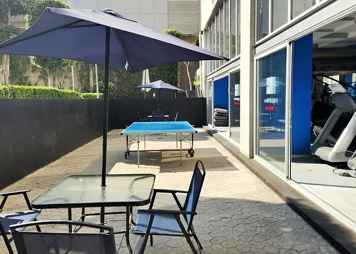 Skyline Views 2br 2ba Pool Grill & Rooftop Polanco Apartamento México DF