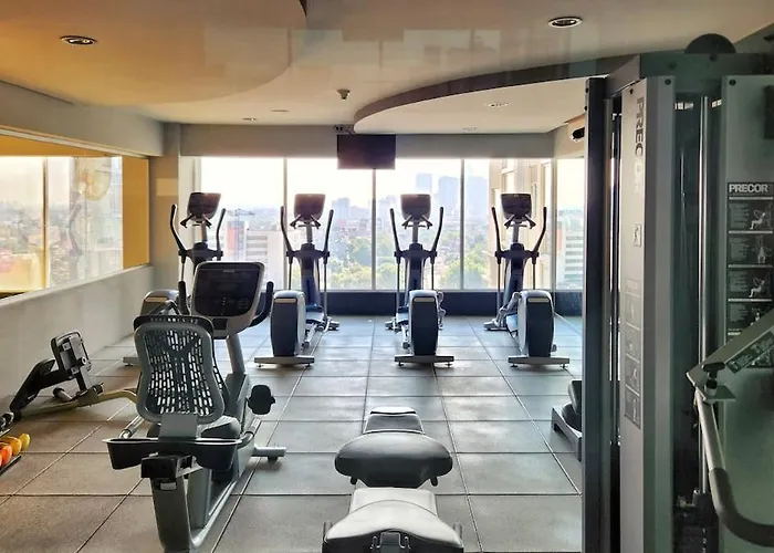 Apartamento Skyline Views 2br 2ba Pool Grill & Rooftop Polanco *