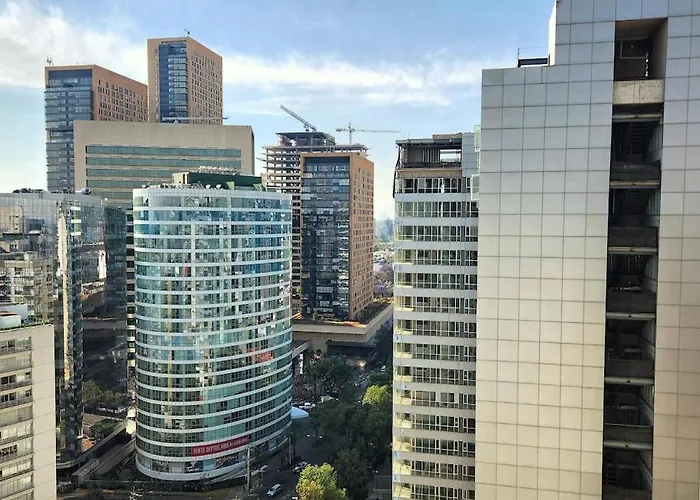 Skyline Views 2br 2ba Pool Grill & Rooftop Polanco *