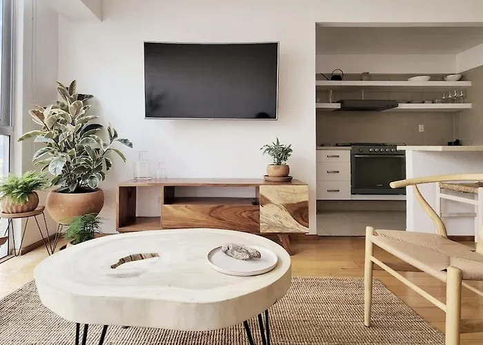 Apartamento Skyline Views 2br 2ba Pool Grill & Rooftop Polanco *