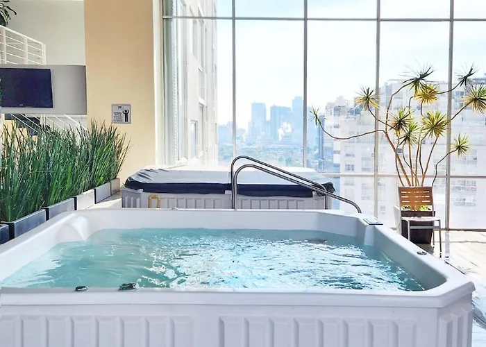 Apartamento Skyline Views 2br 2ba Pool Grill & Rooftop Polanco