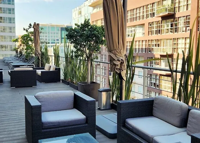 Skyline Views 2br 2ba Pool Grill & Rooftop Polanco