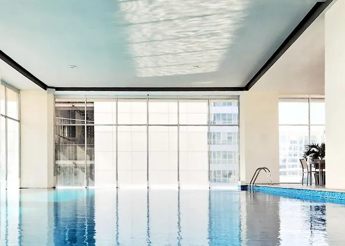 Skyline Views 2br 2ba Pool Grill & Rooftop Polanco Apartamento